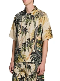 Paradise Knit Bowling Shirt