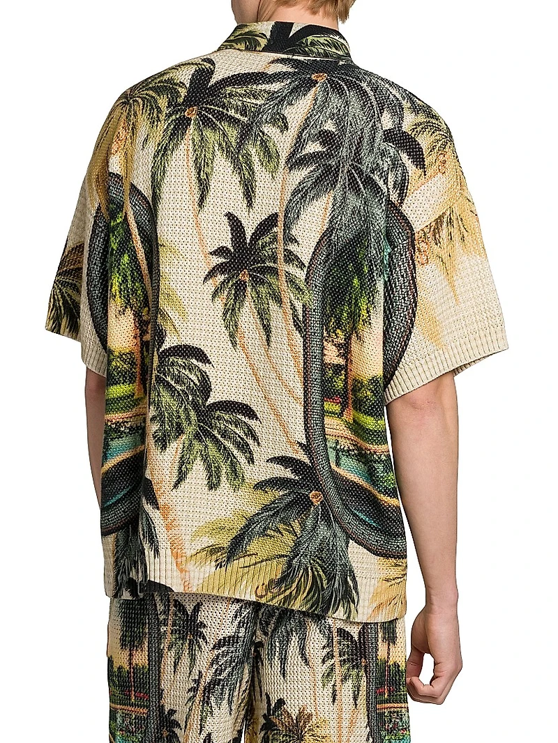 Paradise Knit Bowling Shirt