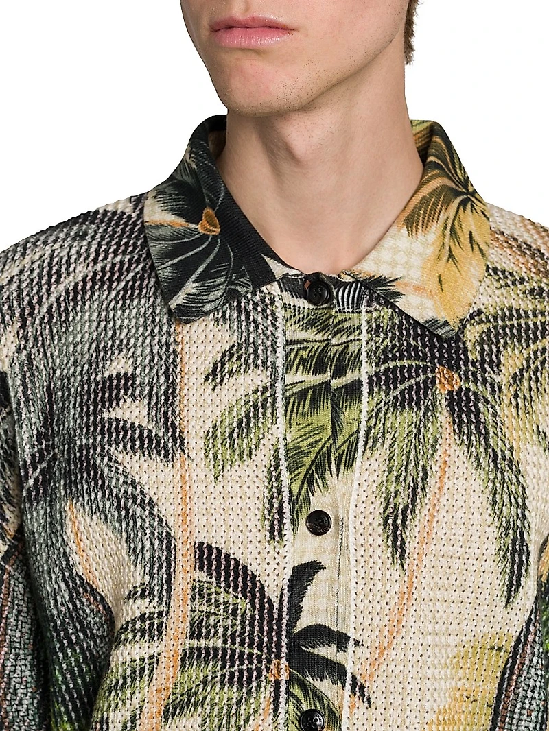 Paradise Knit Bowling Shirt