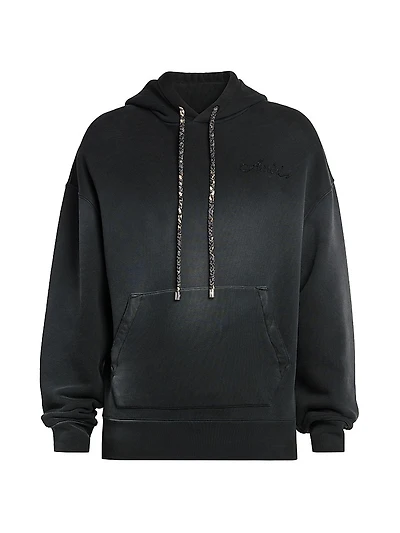 Bleach Bandana Cotton Oversized Hoodie