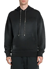 Bleach Bandana Cotton Oversized Hoodie