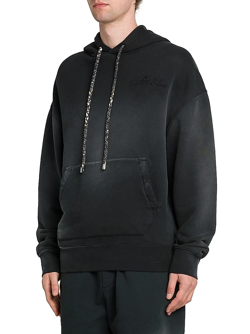 Bleach Bandana Cotton Oversized Hoodie