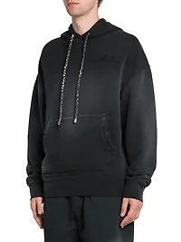 Bleach Bandana Cotton Oversized Hoodie