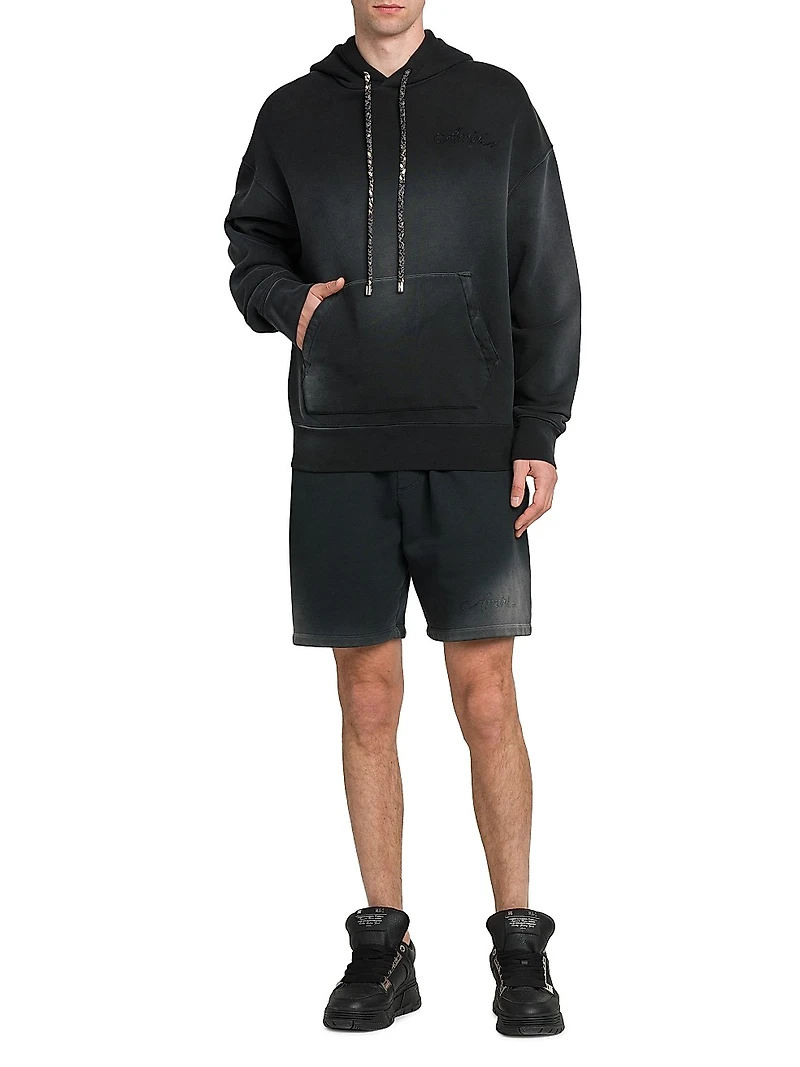 Bleach Bandana Cotton Oversized Hoodie