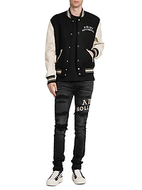 Hollywood Wool Bomber Jacket