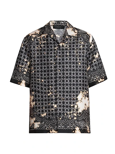 Bleach Bandana Bowling Shirt