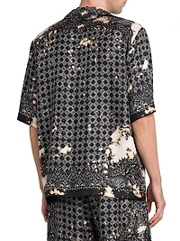 Bleach Bandana Bowling Shirt