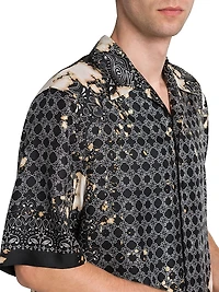 Bleach Bandana Bowling Shirt