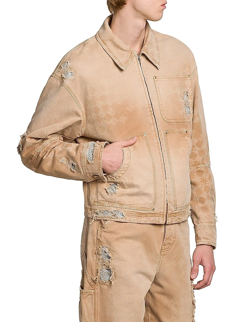 Denim Repair Work Jacket