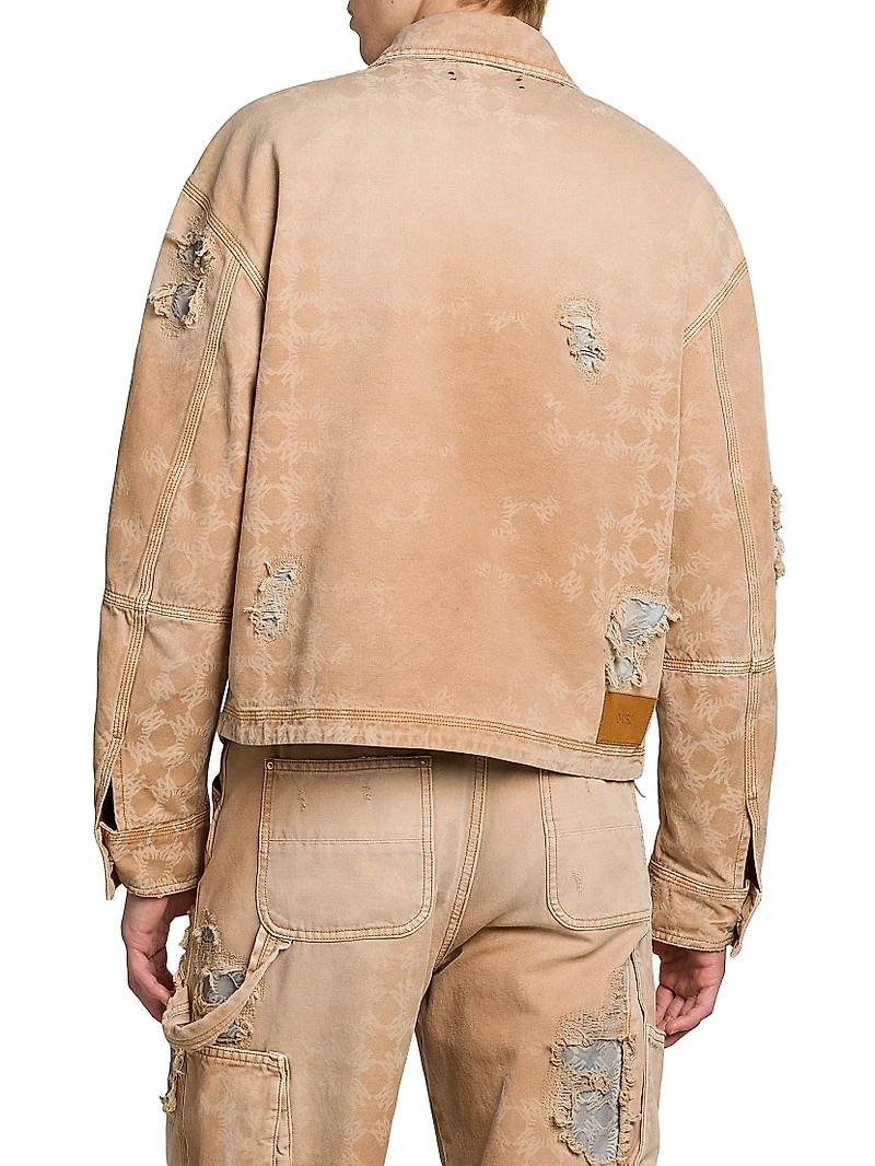 Denim Repair Work Jacket