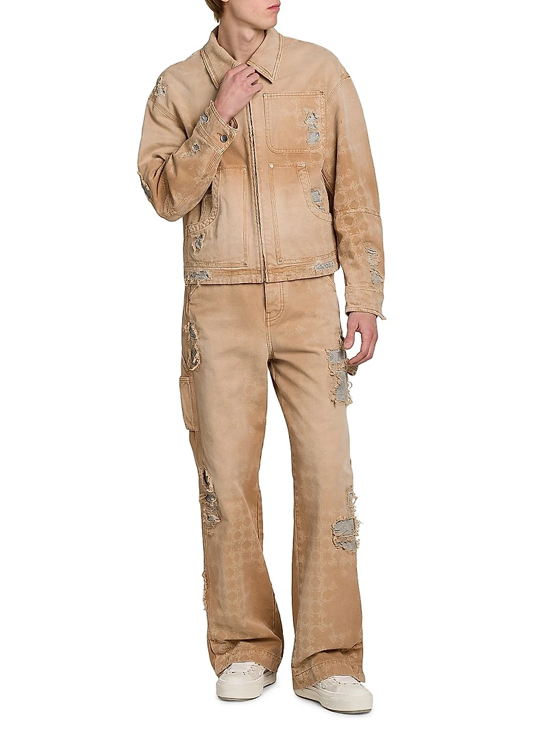 Denim Repair Work Jacket