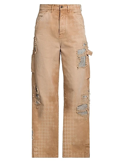 Denim Repair Work Pants