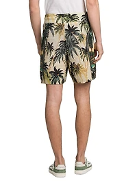 Paradise Crochet-Knit Shorts
