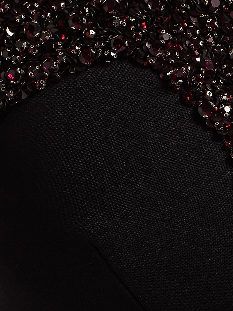 Ila Embellished Strapless Gown