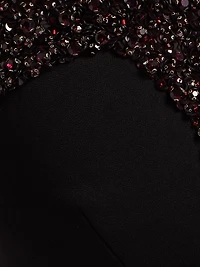 Ila Embellished Strapless Gown