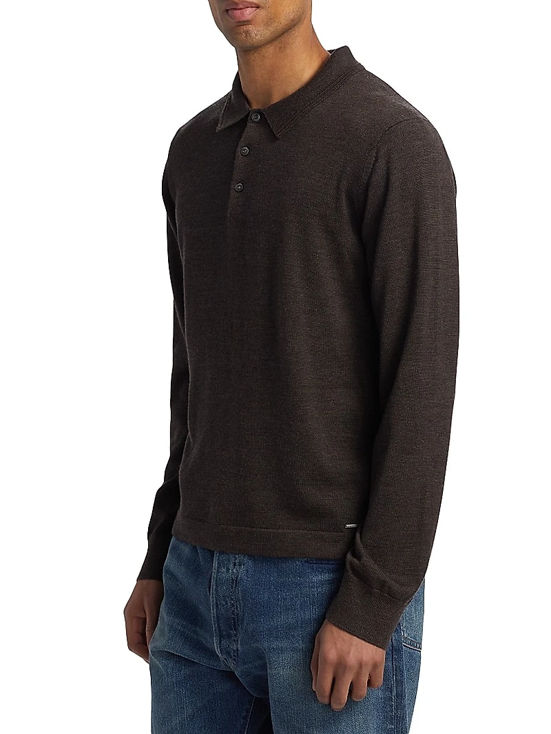 Reynolds Wool Polo Shirt