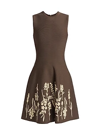 Penelope Embroidered Sleeveless Minidress