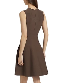 Penelope Embroidered Sleeveless Minidress