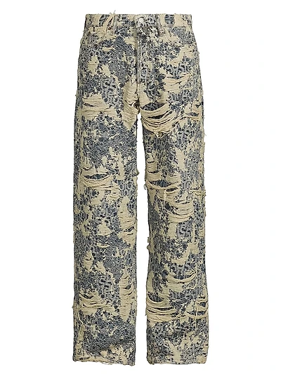 1981 Distressed Monogram Jeans