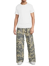 1981 Distressed Monogram Jeans