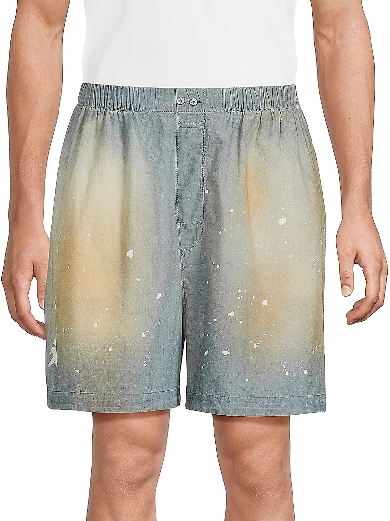 Ruxer Light Chambray Shorts