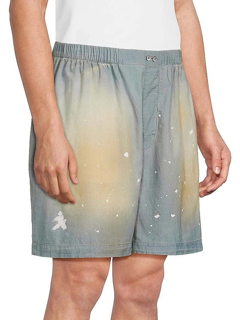 Ruxer Light Chambray Shorts