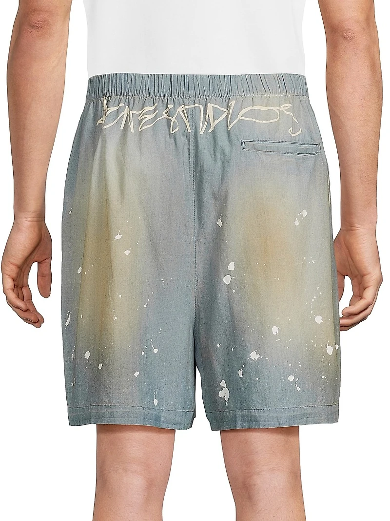 Ruxer Light Chambray Shorts