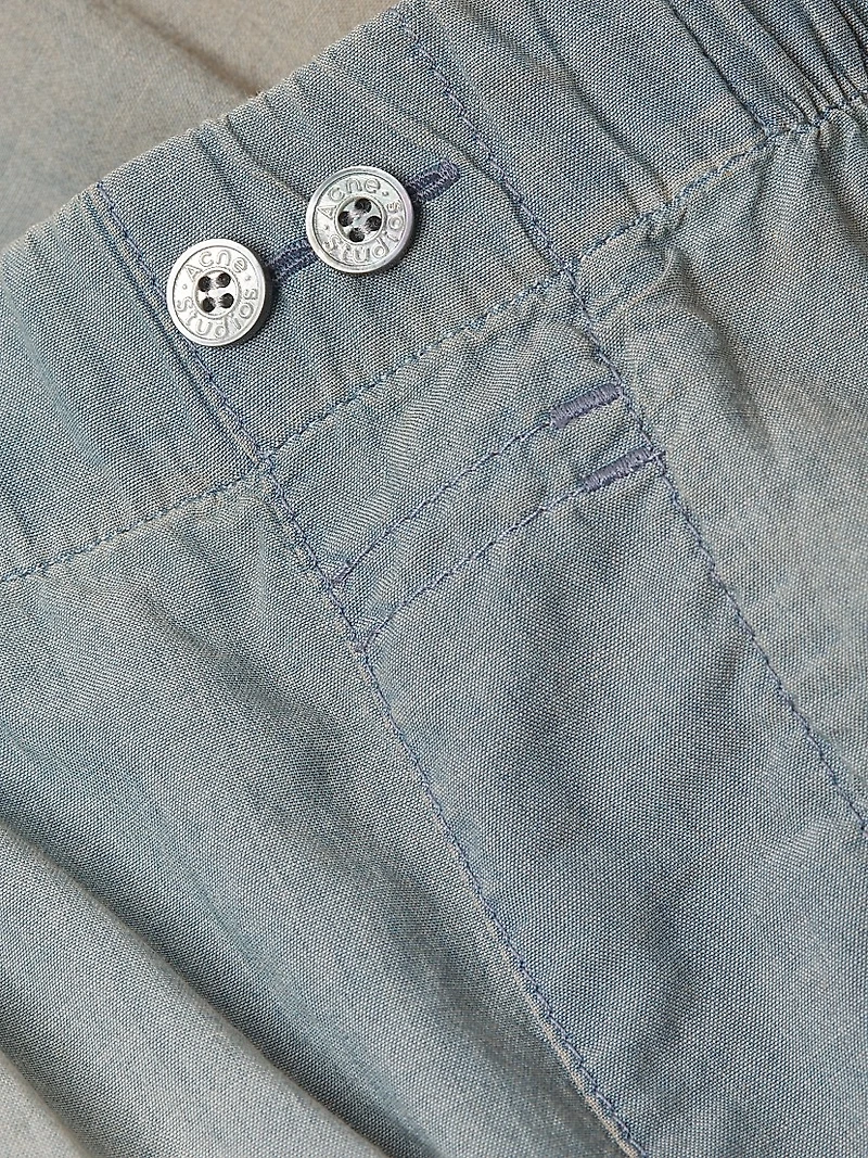 Ruxer Light Chambray Shorts