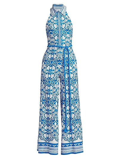 Alara Linen-Blend Wide Leg Jumpsuit
