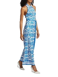 Alara Linen-Blend Wide Leg Jumpsuit