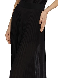 Athena Pleated Wide-Leg Pants