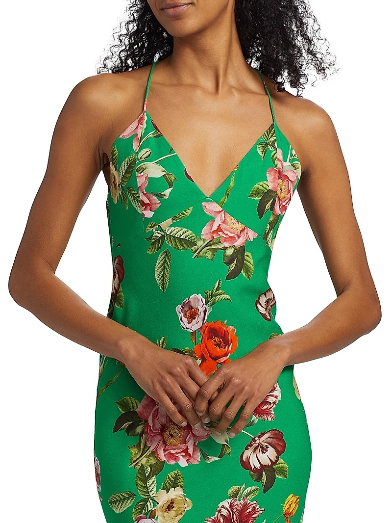 Loma Floral Maxi Slipdress