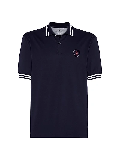 Cotton Jersey Polo Shirt