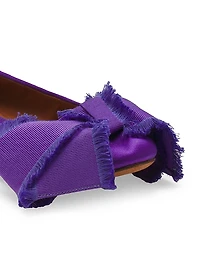 Ballerina Flats with Satin Bow