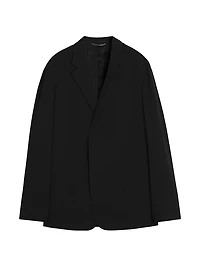 Loose-Fitting Wool Jacket