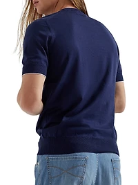 Cotton Lightweight Knit T-Shirt