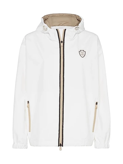 Nylon Hooded Outerwear Jacket