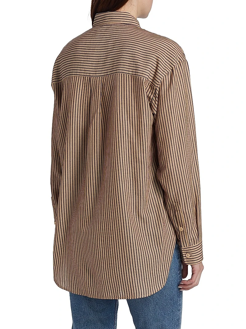 The Stripe Button-Up Shirt