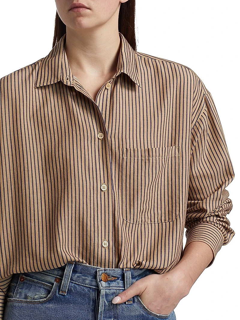 The Stripe Button-Up Shirt