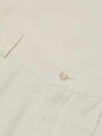 The Big Pleat Linen-Blend Trousers