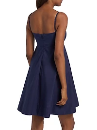 Alta Poplin Sleeveless Minidress
