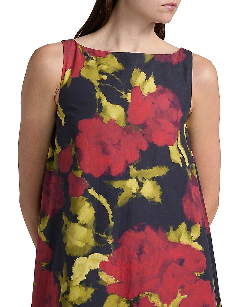 Samiya Poplin Floral Minidress