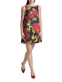 Samiya Poplin Floral Minidress
