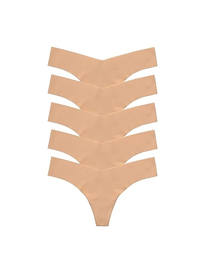Microfiber 5-Pack Thong Set