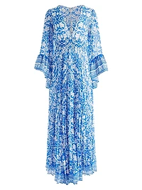 Selene Printed Maxi Dress
