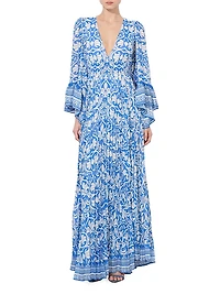 Selene Printed Maxi Dress