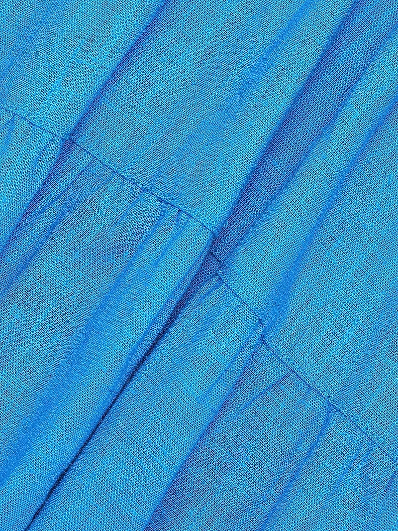 Mila Tiered Linen-Blend Minidress