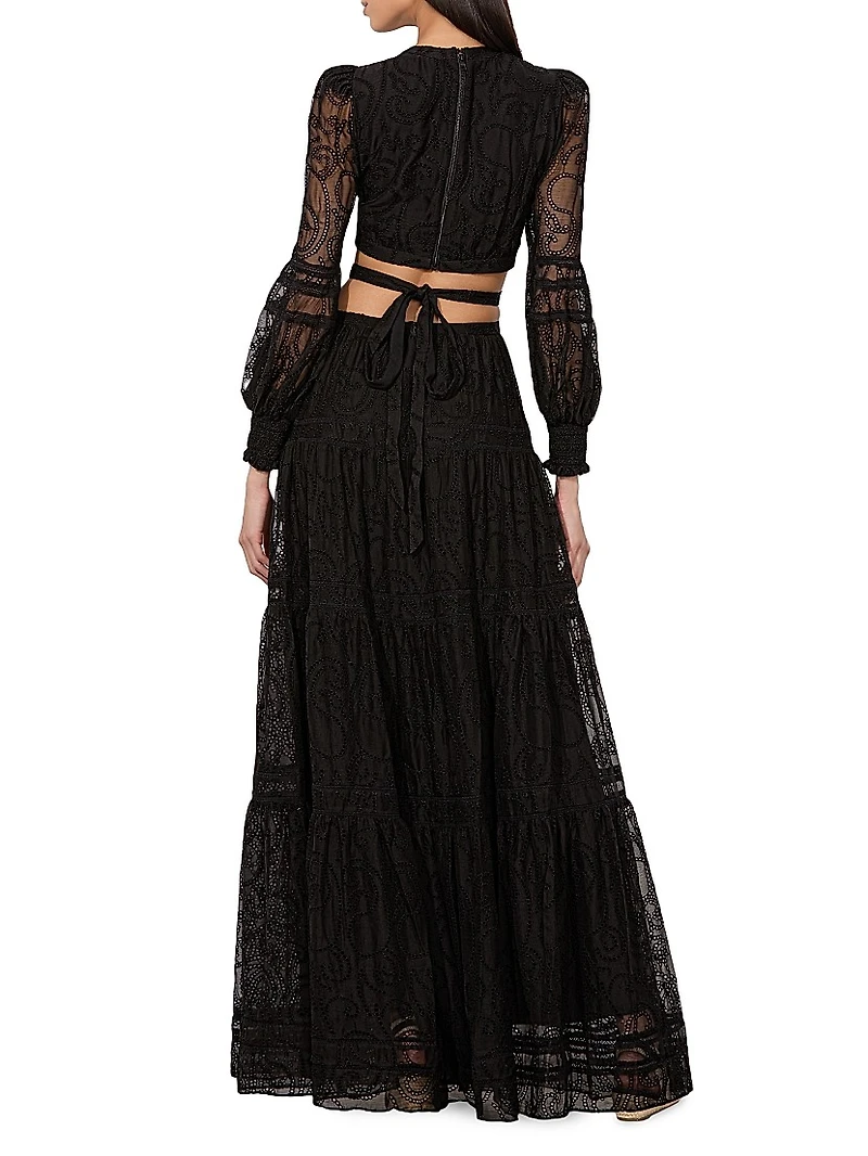 Patrica Tiered Ruffle Maxi Dress