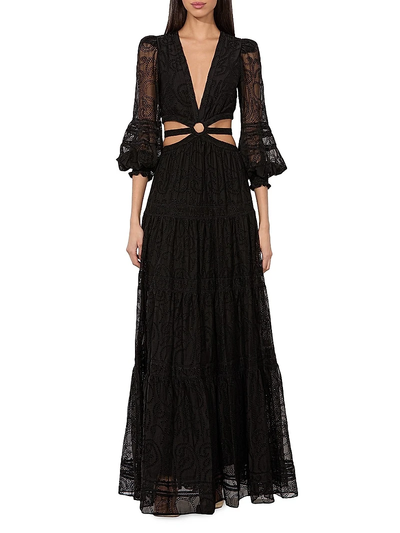 Patrica Tiered Ruffle Maxi Dress