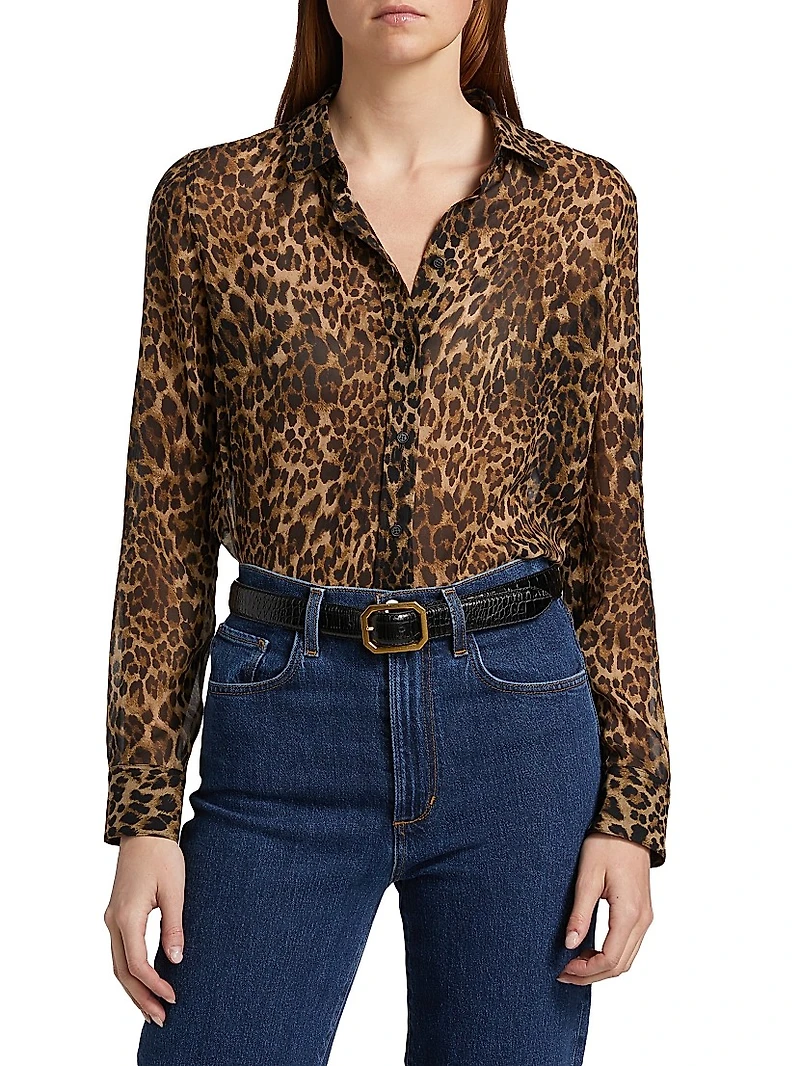 Gaia Silk Slim Shirt